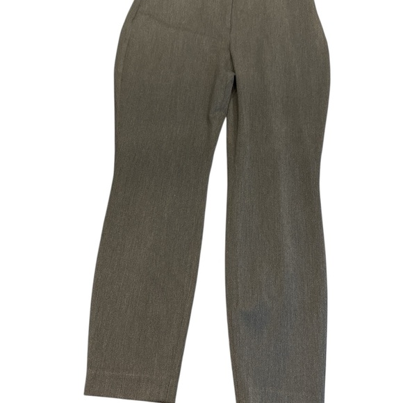 Express Gray Straight-Leg Trousers - Picture 2 of 4
